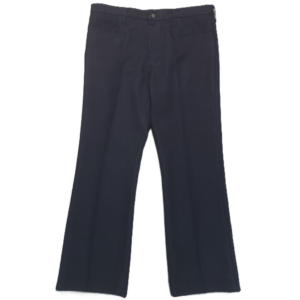 Wrangler Wrancher  Men’s 38x30 Dress Jeans Navy Blue 82NV Stretch Pants
